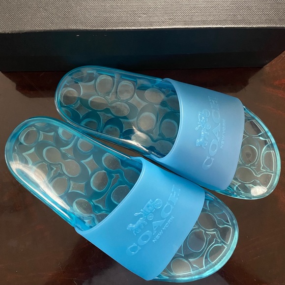 Authentic Coach Jelly Slides - Picture 3 of 7